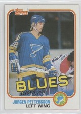 1981-82 Topps Jorgen Pettersson #121W 0yd6