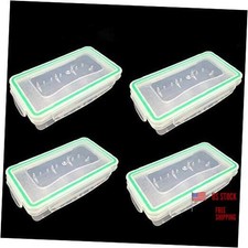 18650 Battery Storage Case Plastic Waterproof Battery Holder for 18650 and