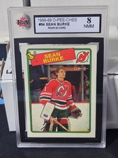 88-89 O-Pee-Chee Sean Burke Rookie KSA 8 💥💥💥 New Jersey Devils
