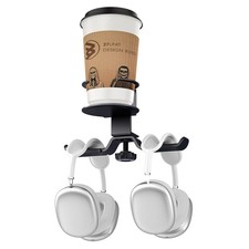 WixGear Headphone Stand, 2 in 1 PC Gaming Headset Stand Cup Holder, with Cabl...