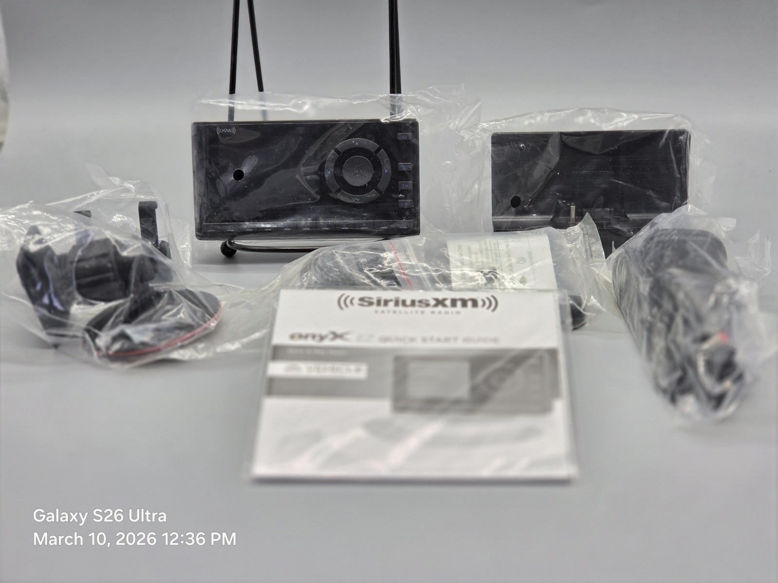 With Vehicle Kit- Black Open Box New!