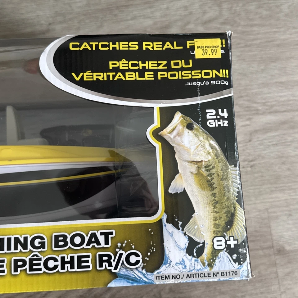 Bass Pro Shops Nitro Z21 Radio Control RC Fishing Boat New Sealed B1176 2.4 GHz - Image 3 of 4