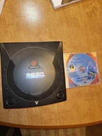 SEGA Dreamcast Sports Edition Console W/ NBA2k & Star wars Jedi Battle-No Cords