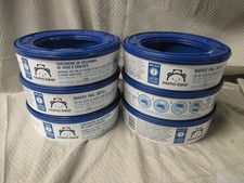 6 x Mama Bear Diaper Pail Refill Cartridge For Diaper Genie Systems   Holds 270