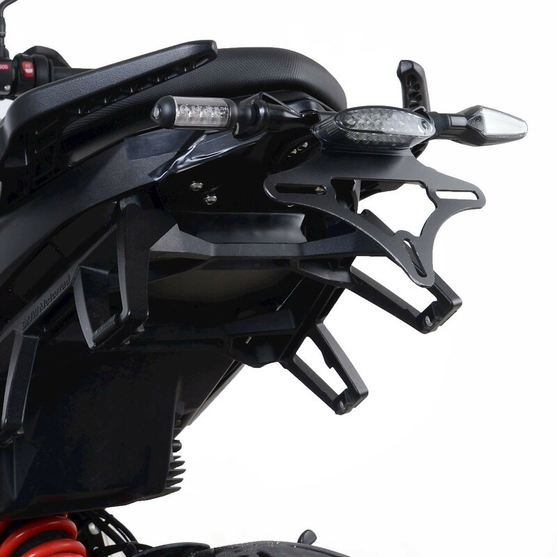 Support de plaque R&G BMW F900R pour supprimer la bavette d'origine