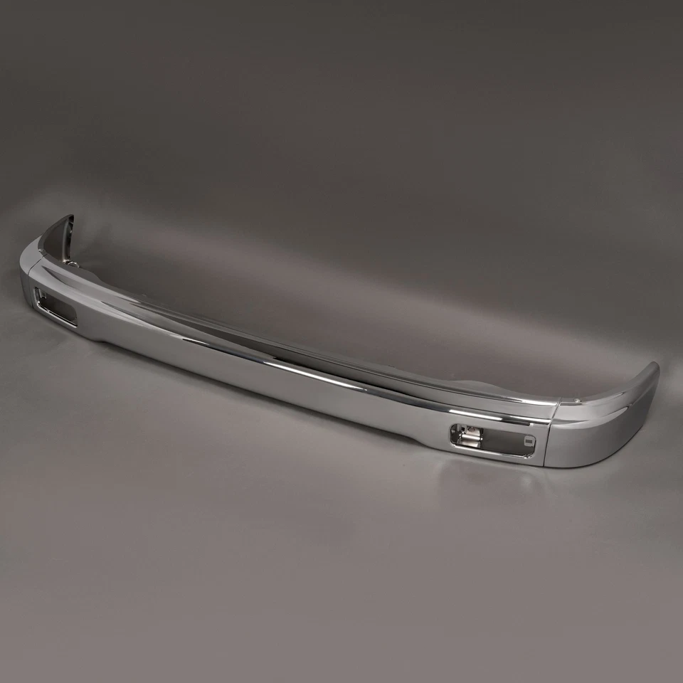 Nuevo parachoques delantero acero cromado con orificios de luz para Toyota T100 1993-1998 94 95 96 Foto 2 de 4