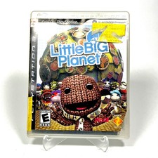 LittleBigPlanet PS3 Video Game Sony PlayStation 3 CIB Tested Stickers On Case
