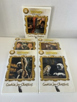 Zoboomafoo DVD Lot (5) The Kratt Brothers /RARE OOP/ Tested (( READ DETAILS))