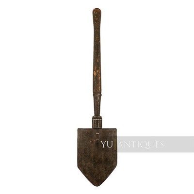 Vintage Old WW2 US Army USGI M1943 M43 Folding Trench Shovel E