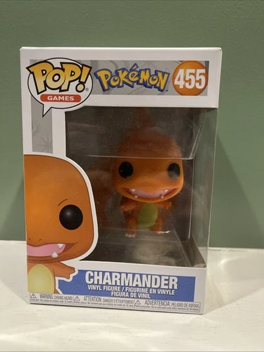 Funko Pop! Games #455 Charmander Pokemon Vinyl Figure (damaged Box)