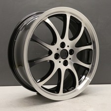 MINI R50 R53 R55 R56 JCW BLACK ALLOY WHEEL RIM OEM DIAMOND CUT GENUINE X