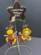 SIMPSONS ORNAMENT Carlton Cards 2002 Springfield Elementary Presents...CHRISTMAS
