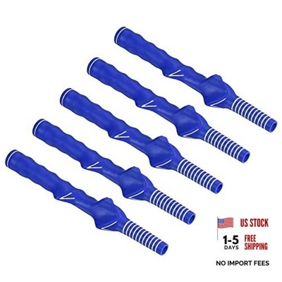  Golf Club Training Grip, Right Hand Teaching Practice Swing Non-Slip Blue