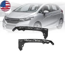 Front Left & Right Plastic Bumper Bracket Set For Honda Fit 09-14