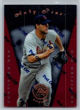 1997 Pinnacle Certified Baseball Certified Red #16 Andy Benes - VG - Cardinals