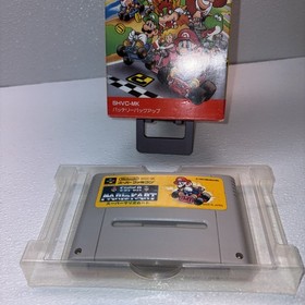 SUPER MARIO KART Nintendo Super Famicom SFC Japan Import SNES NTSC-J Complete-D7