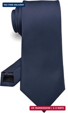 RBOCOTT Solid Color Tie Formal Necktie for Men