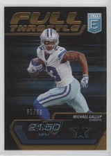 2024 Panini Donruss Elite Full Throttle Orange 61/99 Michael Gallup #14 10vb