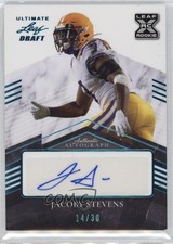 2021 Leaf Ultimate Draft Platinum Spectrum /30 JaCoby Stevens #BA-JS1 Auto 1n4j