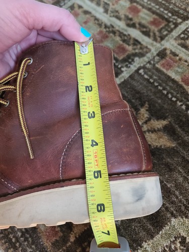 Red Wing Copper Rough & Tough Womens 10 B US 6" Leather Work Boots 3451 Soft Toe - Picture 10 of 24