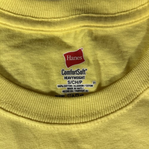 Pink Truth About Love Your Shirt Small Yellow Fuchenhurtz - Picture 3 of 5