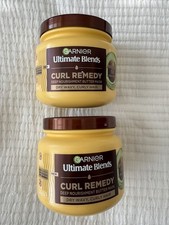 Garnier Ultimate Blends Curl Remedy Deep Nourishment Butter Mask 2x340ml BN 19.74 per litre