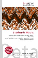 Lambert M. Surhone (U. A.) | Stochastic Matrix | Taschenbuch | Englisch (2026)