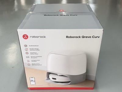 Roborock Qrevo Curv Robot Vacuum and Mop, 18,500Pa Suction, Zero
