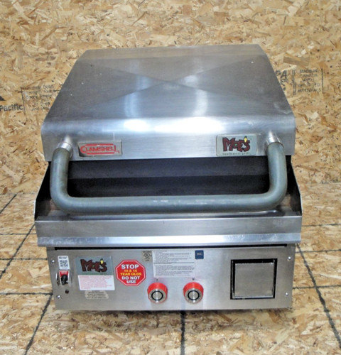 Lang 24" Infrared Gas Clamshell Griddle 224TH-NATMG - Natural Gas