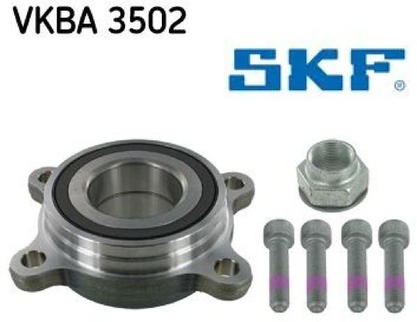 SKF VKBA3502 Radlagersatz Radlager Satz Vorderachse Vorne-image