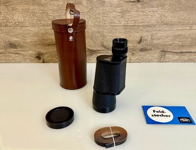 Monokular DDR CARL ZEISS JENA 7x50 BINOCTARMO T3M Fernglas Tasche, Neuzustand !!