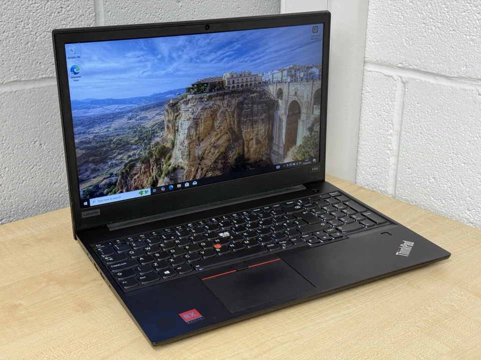 Lenovo ThinkPad E580 15.6" Quad i7-8550U 8GB 256GB NVMe WIFI Windows 10 Laptop N - Image 3 of 4