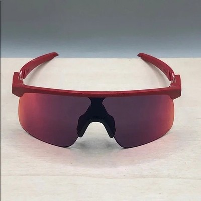 oakley resistor sunglasses youth red frame prizm lens one size fits all sports