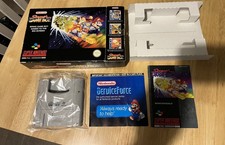 Nintendo SNES Super Gameboy VGC with manual and other piece of paperwork