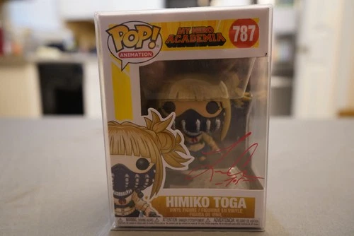 Himiko Toga My Hero Academia Funko Pop #787 Signed by Leah Clark