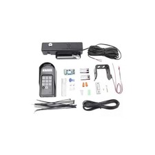 LINEAR FM145 Gate Lock with Keypad,Black 13X179