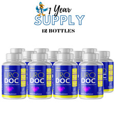 URO DOC- Prostate  Urinary Support- 12 Bottles- 720 Capsules