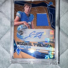 Panini Phoenix 2025 Rookie Auto Jersey Bronze Isaac TeSlaa Lions #RPJ-ITA /199