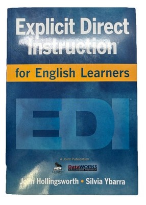 Explicit Direct Instruction for English Learners. Paperback. by Hollingsworth.