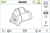 Valeo 460400 Starter FüR Chrysler Dodge Jeep