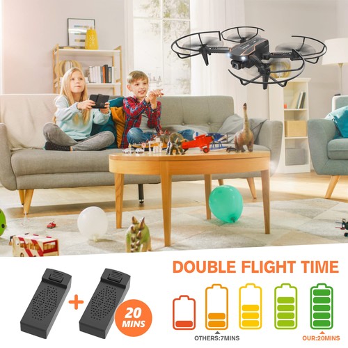 Mini Drone with Camera for Kids, Remote Control Helicopter Toys Gifts for Boy... - Picture 5 of 6