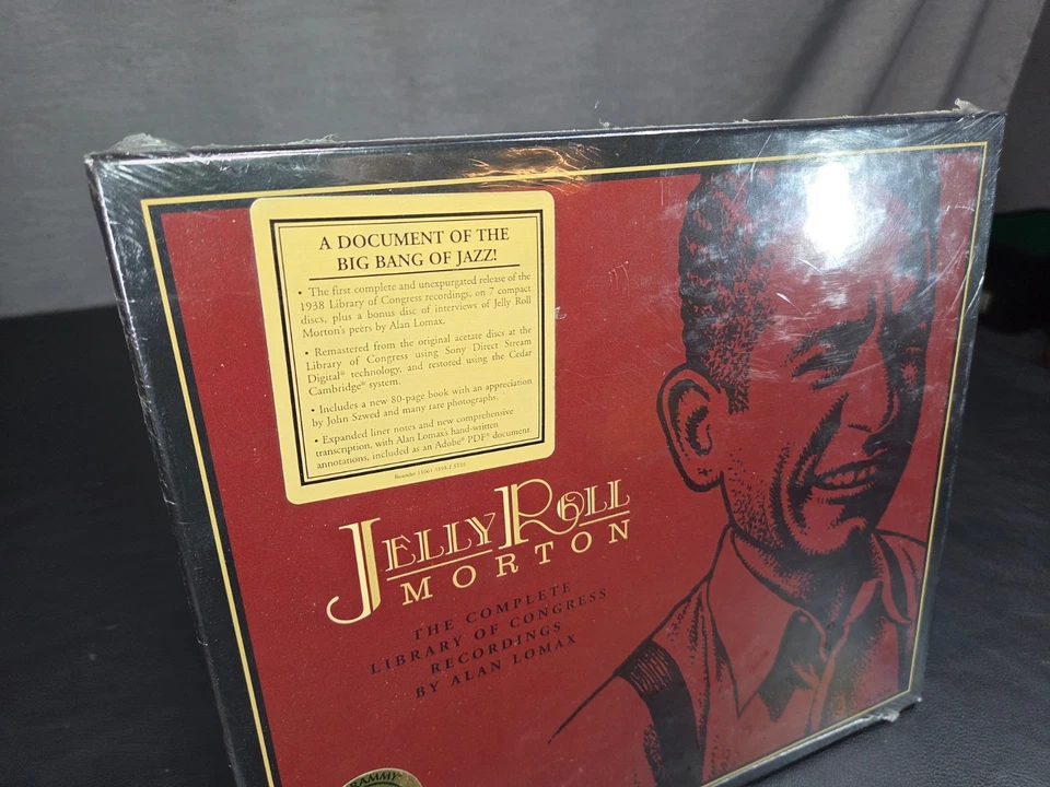 Jelly Roll Morton Complete Library of Congress Recordings Alan Lomax CD Set NEW - Image 2 of 4
