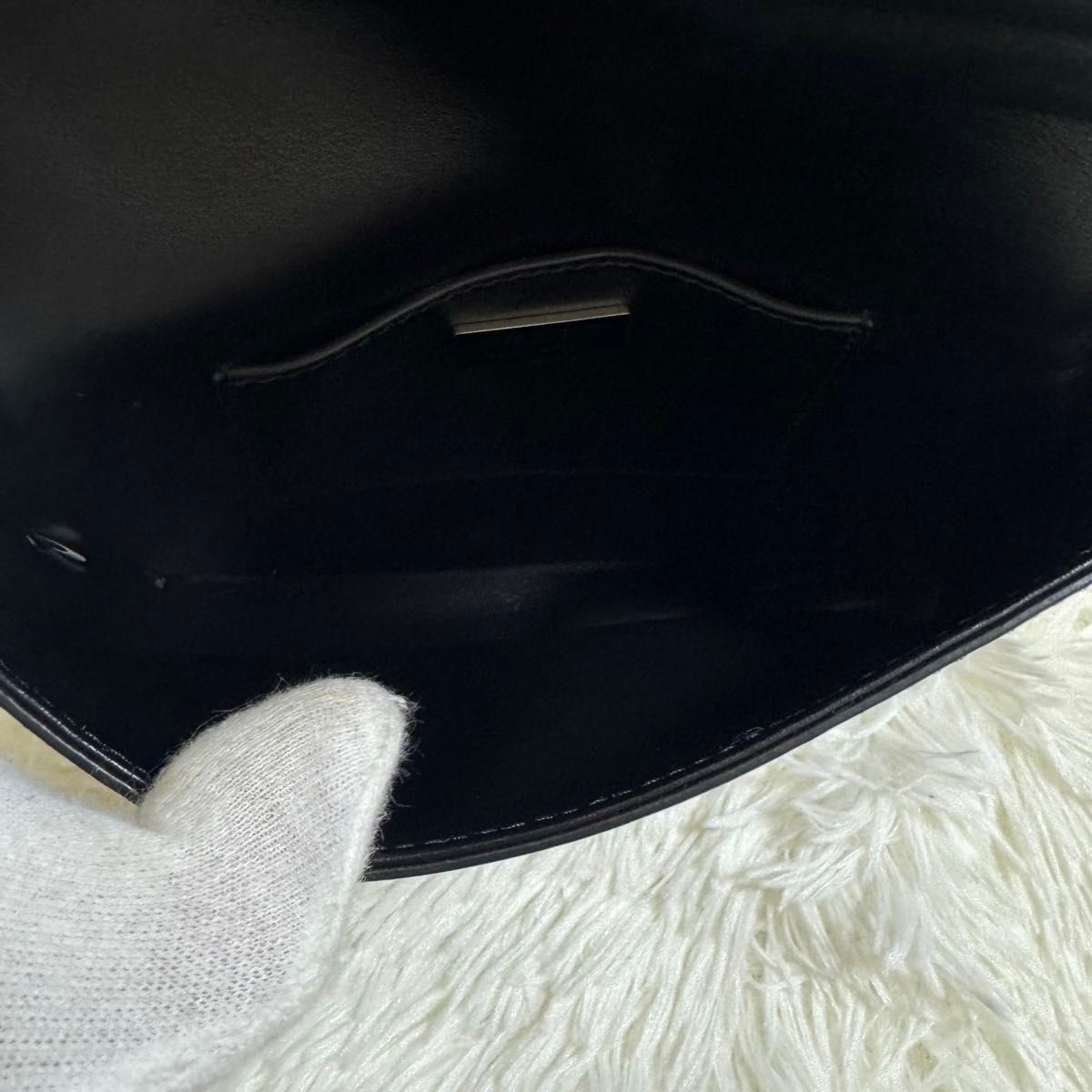 PRADA Shoulder Bag Leather Brown 2VD061 All-Leather Crossbody Bag Auth from JP thumbnail 11