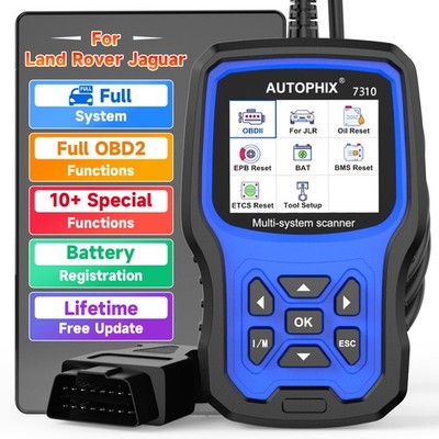 For Land Rover All System Scanner Car Diagnostic Tool Oil Reset Injector Coding