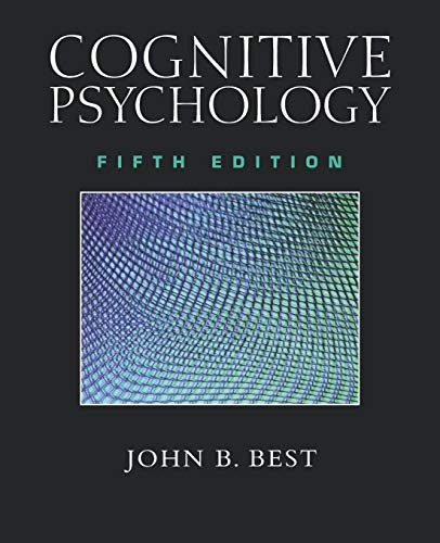 Cognitive Psychology by Best, B.  New 9780470002322 Fast Free Shipping<-