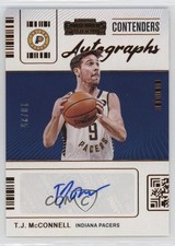 2021-22 Panini Contenders Bronze /25 TJ McConnell #CA-TJM Auto 0y7o