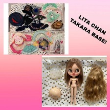 Light TLC needed - Lita Chan Custom Blythe With LOT OF CLOTHES