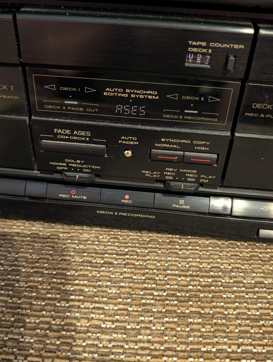 Pioneer DC-Z83 Stereo Hi Fi Amp Graphic EQ Cassette Spares Repair