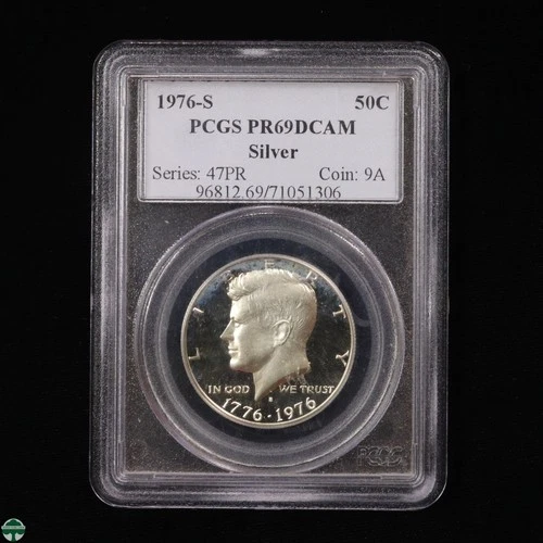 Photo of a 1976-S Kennedy Half Dollar Proof from an eBay listing that sold on Jul 20, 2026