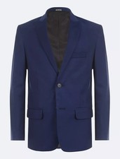Calvin Klein Blue Infinite Stretch Blazer, Sports Jacket Boy s Size 14 NEW
